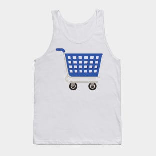 Cute Shopping Cart Tank Top